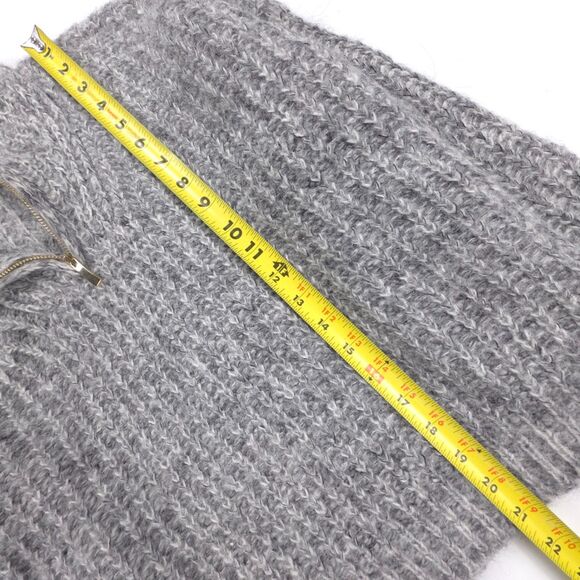 BA&SH Baltan Alpaca Chunky Knit Oversized Polo Sweater French Girl Minimal Boho - Picture 4 of 7